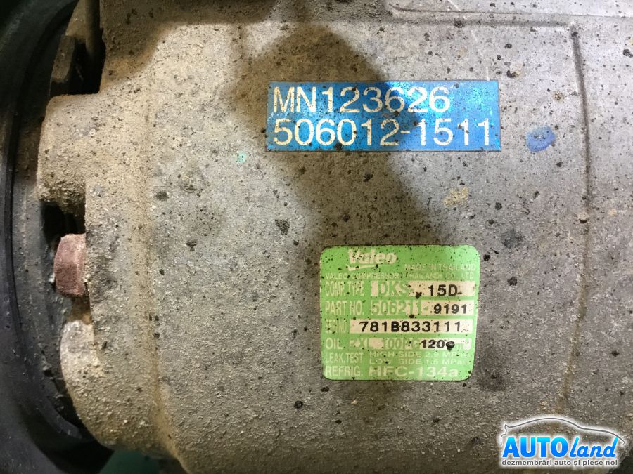 Compresor AC MITSUBISHI L 200 2006-2025 Cod MN123626
