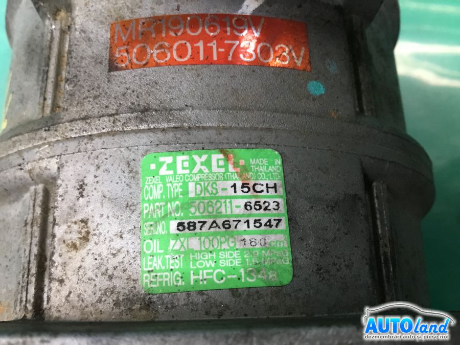 Compresor AC MITSUBISHI L 200 (K__T) 1996-2025 Cod 5060117303V