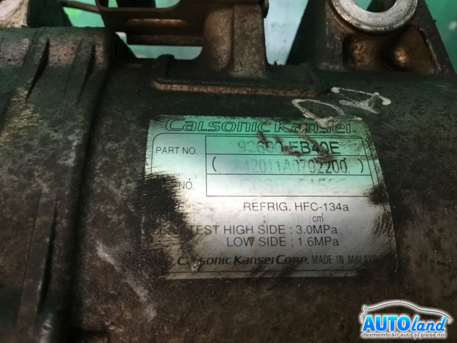 Compresor AC NISSAN NAVARA (D40) 2004-2025
