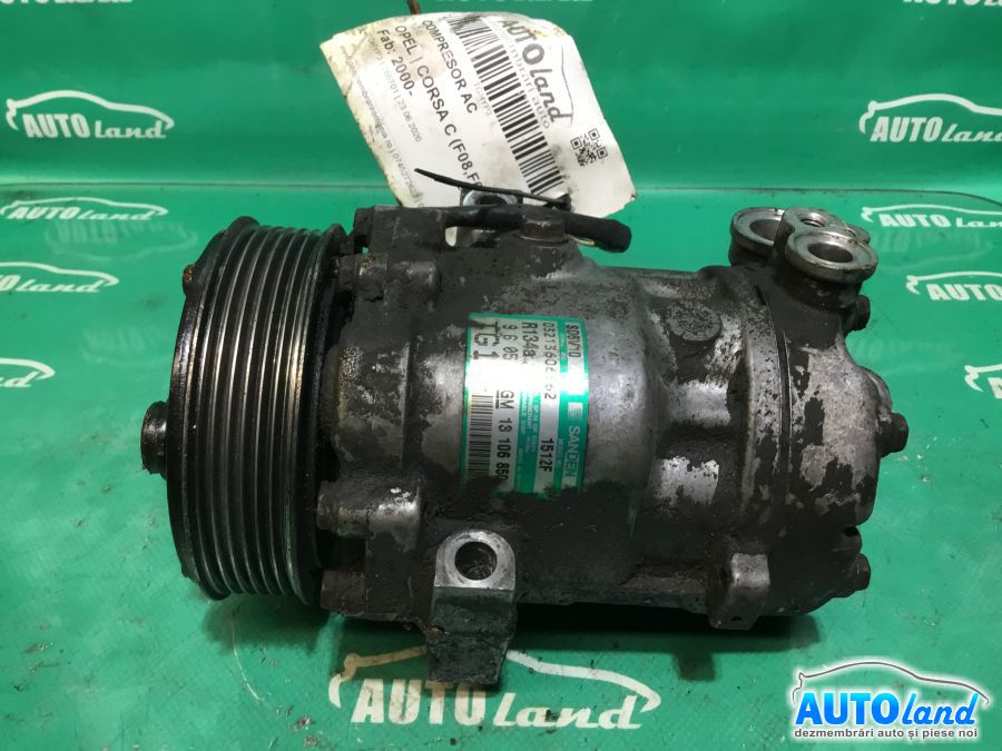 Compresor AC OPEL CORSA C (F08,F68) 2000-2025 Cod 13106850