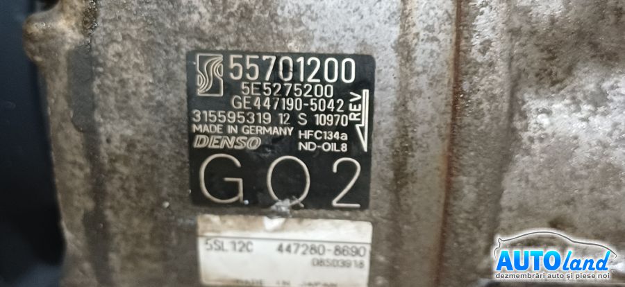 Compresor AC OPEL CORSA E 2014-2026 Cod 4472808690