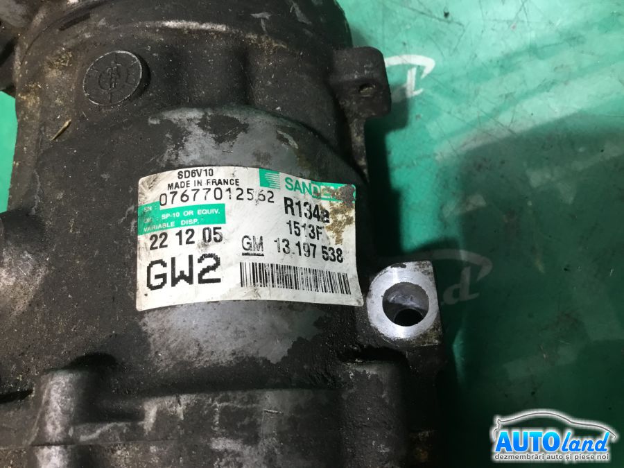 Compresor AC OPEL MERIVA 2003-2010 Cod 13197538