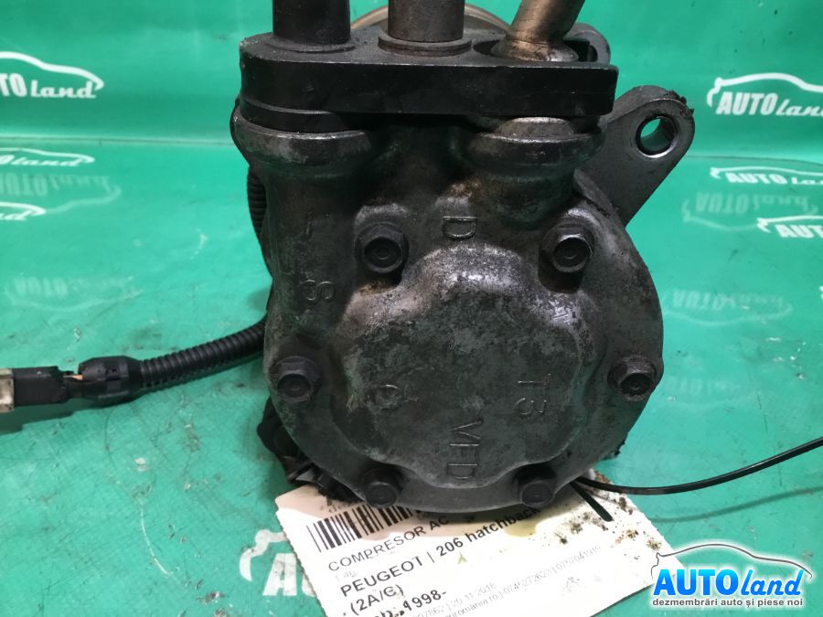 Compresor AC PEUGEOT 206 hatchback (2A/C) 1998-2025