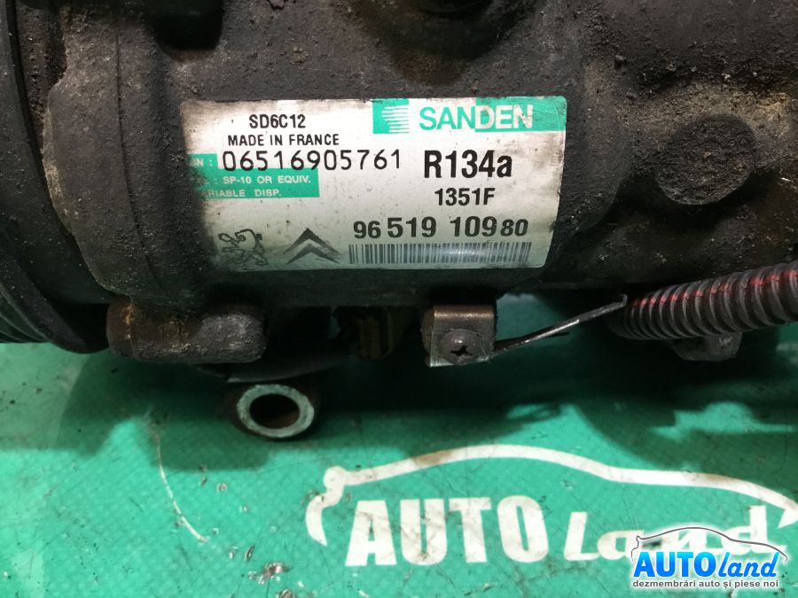 Compresor AC PEUGEOT 207 (WA_,WC_) 2006-2025 Cod 9651910980