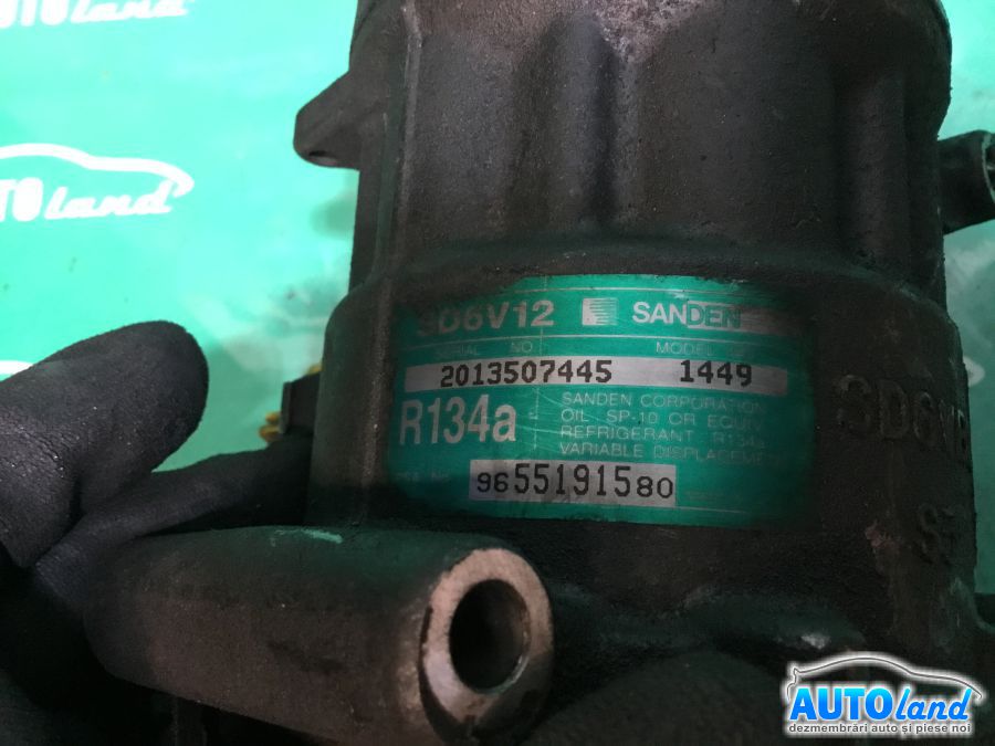 Compresor AC PEUGEOT 307 (3A/C) 2000-2025 Cod 9655191580