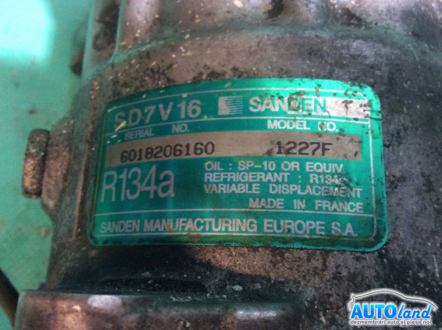 Compresor AC PEUGEOT 807 (E) 2002-2026 Cod 6018206160