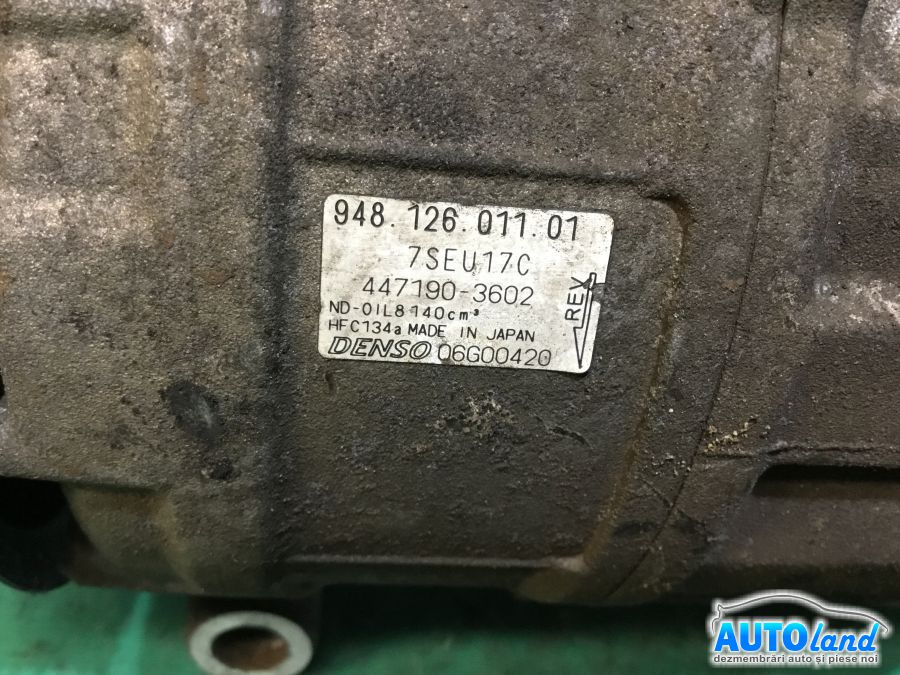 Compresor AC PORSCHE CAYENNE (955) 2002-2025 Cod 94812601101