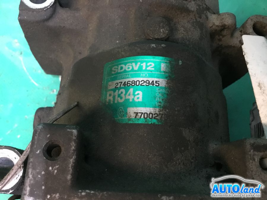 Compresor AC RENAULT CLIO II (BB0/1/2_,CB0/1/2_) 1998-2025 Cod 2746802945