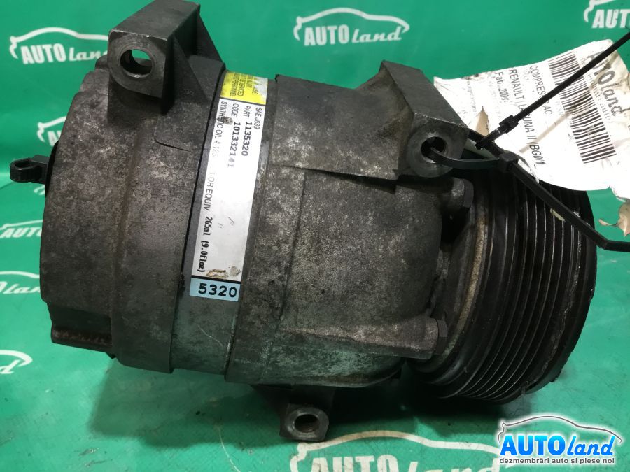 Compresor AC RENAULT LAGUNA II (BG0/1_) 2001-2025 Cod 1135320