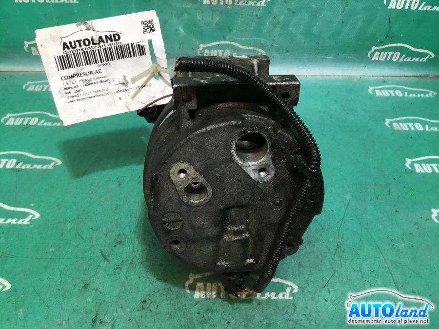 Compresor AC RENAULT LAGUNA II (BG0/1_) 2001-2025 Cod 8200021822