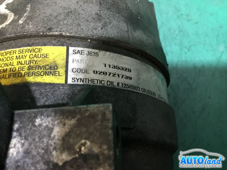 Compresor AC RENAULT LAGUNA II (BG0/1_) 2001-2025 Cod 8200021822