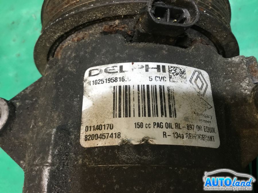 Compresor AC RENAULT MEGANE II (BM0/1_,CM0/1_) 2002-2025 Cod 8200457418