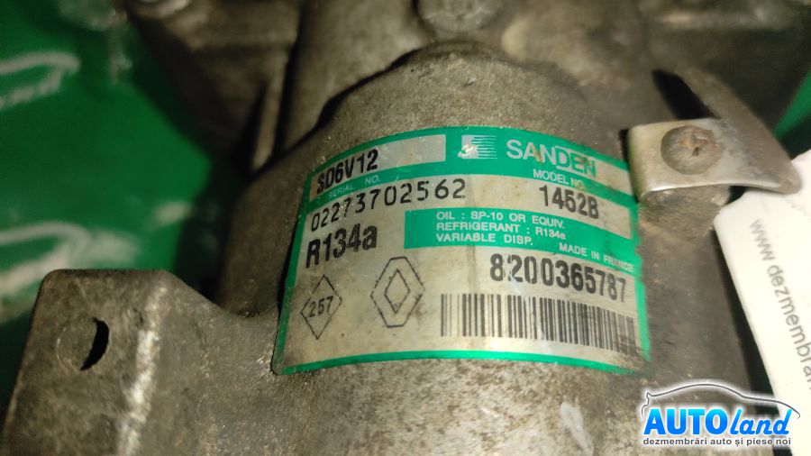 Compresor AC RENAULT MODUS (F/JP0_) 2004-2025