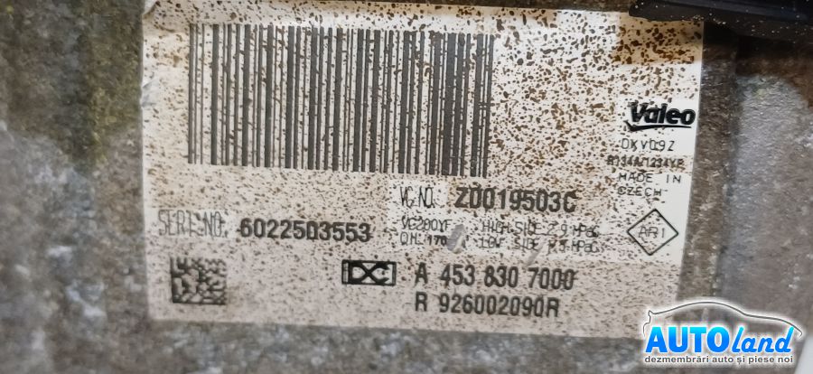 Compresor AC RENAULT TWINGO III 2014-2026 Cod 926002090R