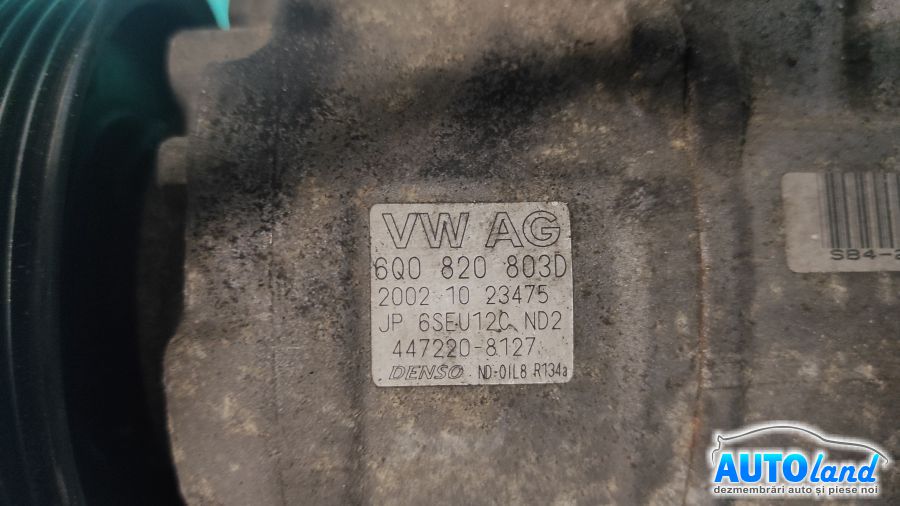 Compresor AC SEAT CORDOBA (6L2) 2002-2025 Cod 6Q820803D