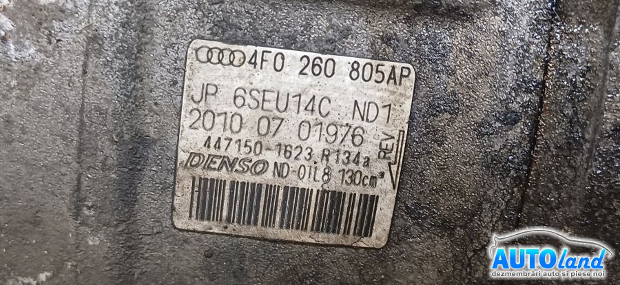 Compresor AC SEAT EXEO 2009-2026 Cod 4F0260805AP