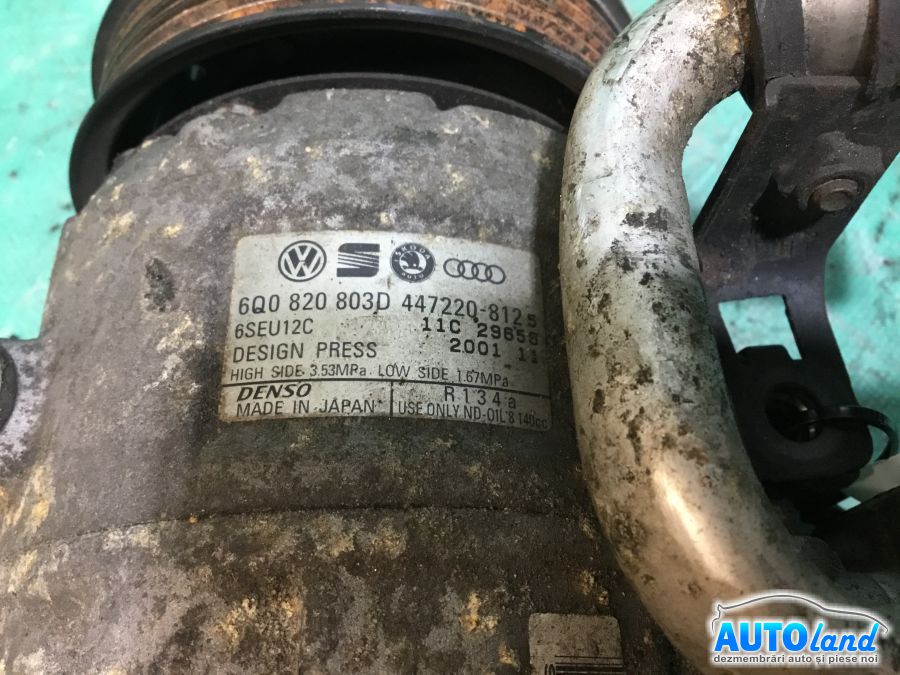 Compresor AC SKODA FABIA (6Y2) 1999-2025 Cod 4472208125