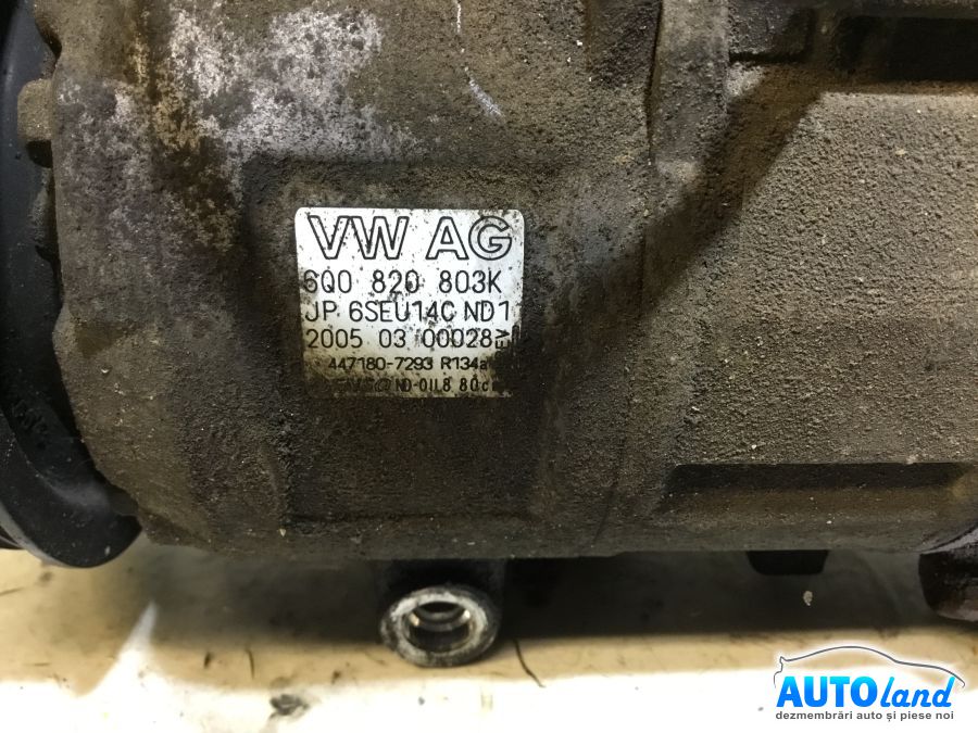 Compresor AC SKODA FABIA (6Y2) 1999-2025 Cod 6Q0820803K