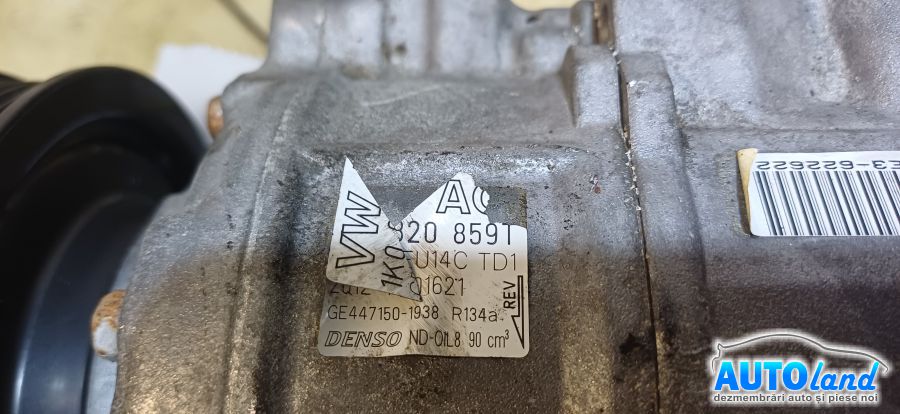 Compresor AC SKODA YETI (5L) 2009-2025 Cod 1K0820859T