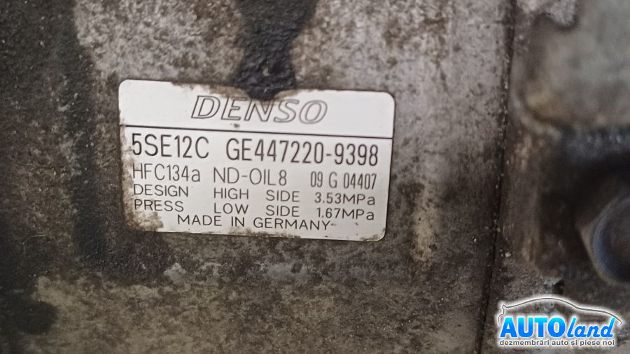 Compresor AC TOYOTA AVENSIS (T25) 2003-2026 Cod 4472209398