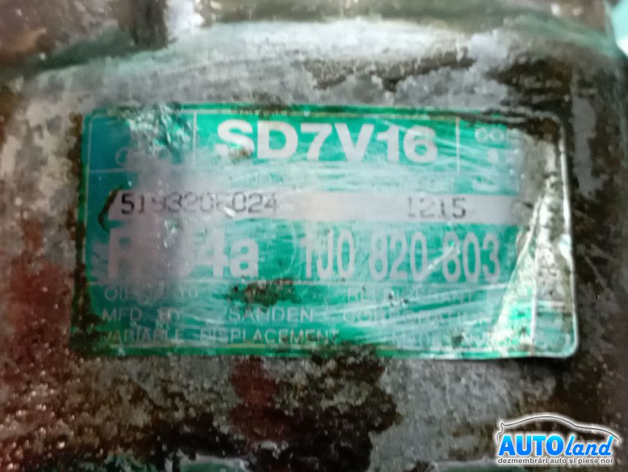 Compresor AC VOLKSWAGEN GOLF IV (1J1) 1997-2005