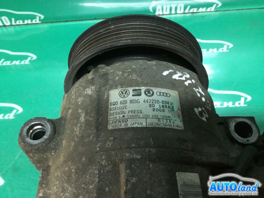 Compresor AC VOLKSWAGEN POLO (9N_) 2001-2025 Cod 6Q0820803G
