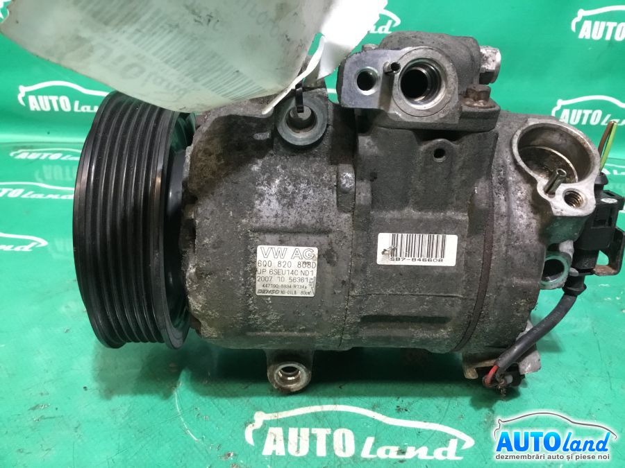 Compresor AC VOLKSWAGEN POLO (9N_) 2001-2025 Cod 6Q0820808D