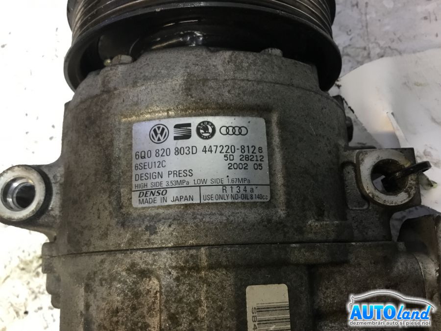 Compresor AC VOLKSWAGEN POLO (9N_) 2001-2025