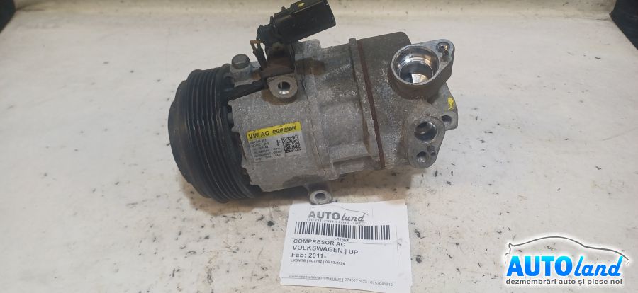 Compresor AC VOLKSWAGEN UP 2011-2026 Cod 1S0816803