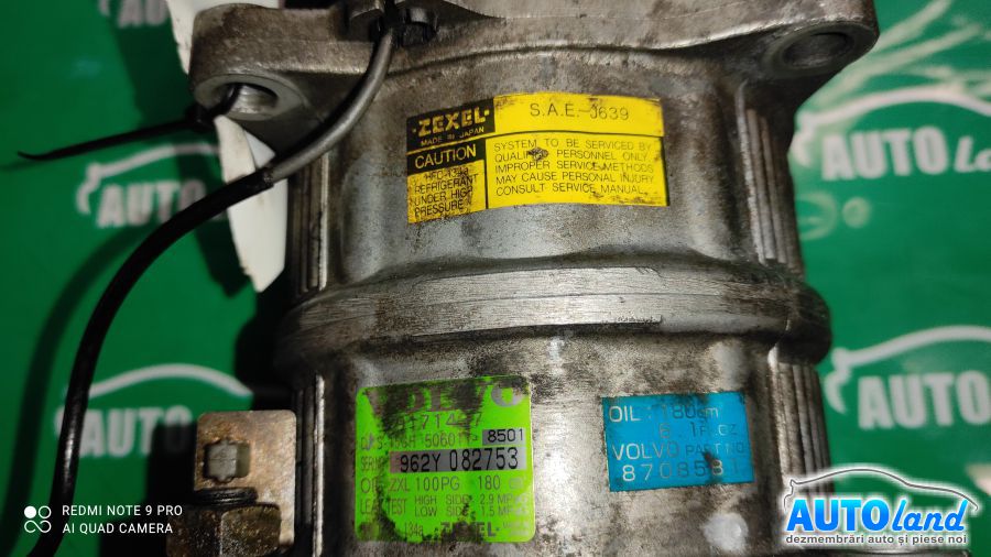 Compresor AC VOLVO S80 (TS,XY) 1998-2006 Cod 8708581