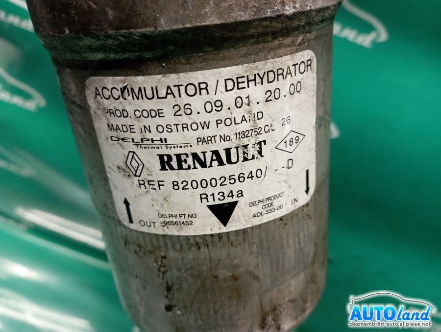 Conducta Ac RENAULT LAGUNA II (BG0/1_) 2001-2025 Cod 8200025640