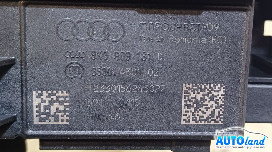 Contact cu Chei Auto AUDI Q5 (8R) 2008-2025 Cod 8K0909131D