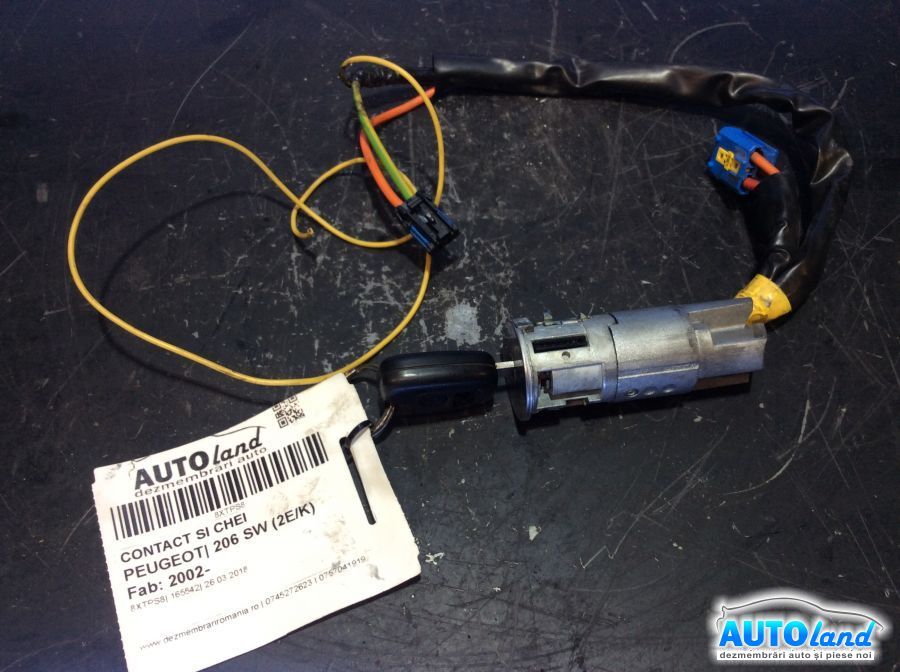 Contact cu Chei Auto PEUGEOT 206 SW (2E/K) 2002-2025 Cod VF32E8HXF42969502