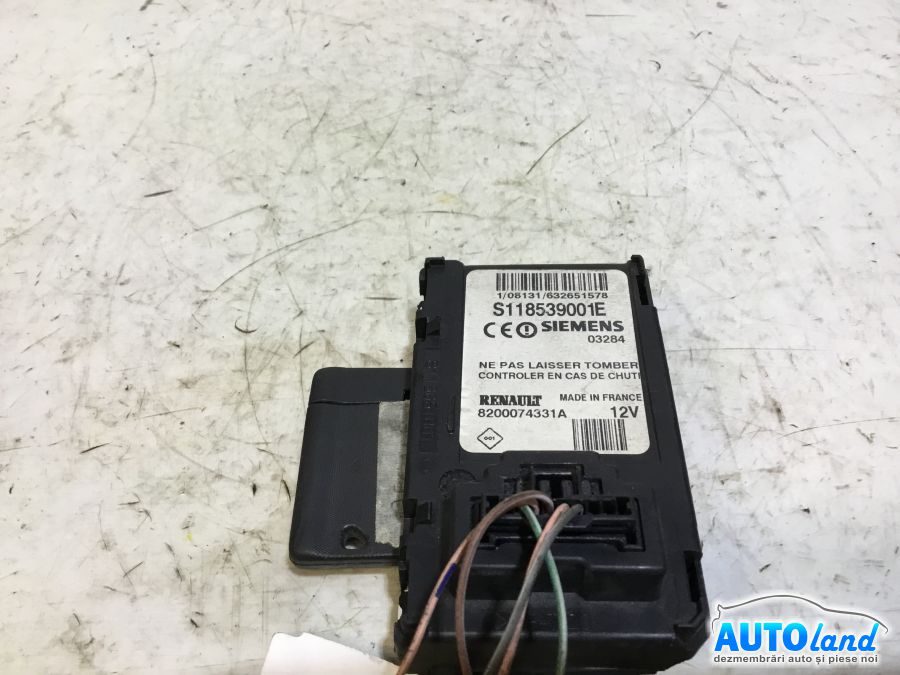 Contact cu Chei Auto RENAULT MEGANE II Coupe-Cabriolet (EM0/1_) 2003-2025 Cod NR954SASIU:VF1EMRG0633151036