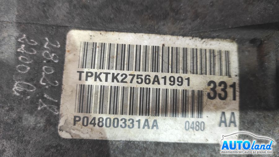 Cutie de viteza automata CHRYSLER PT CRUISER (PT_) 2000-2025 Cod 04800331AA