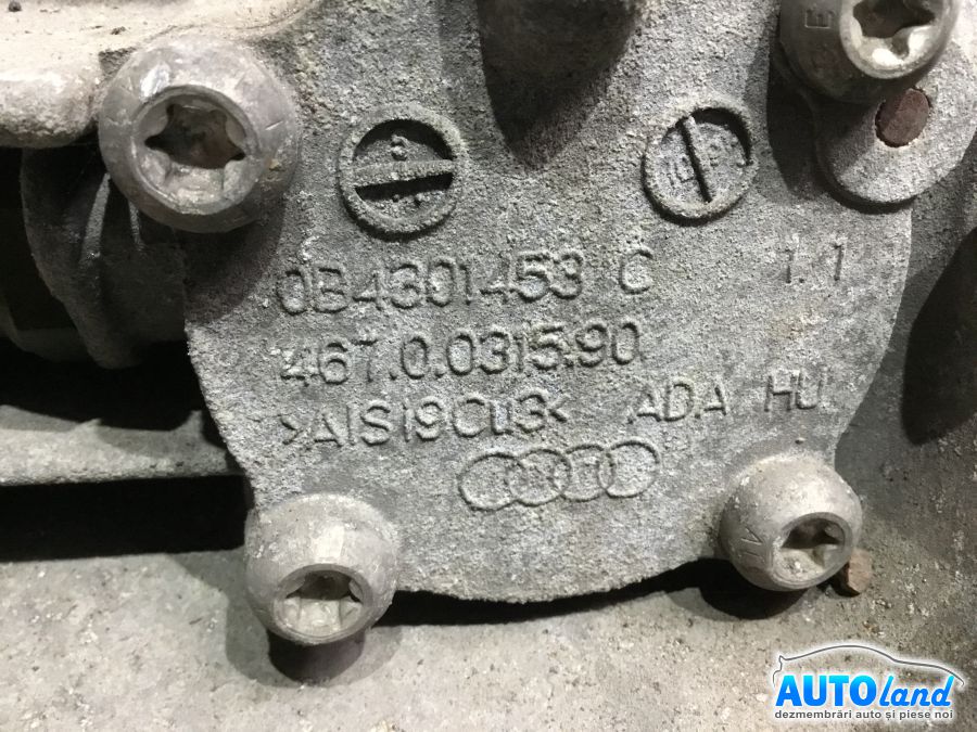 Cutie de Viteza Manuala AUDI A5 Sportback (8TA) 2009-2025 Cod LLM