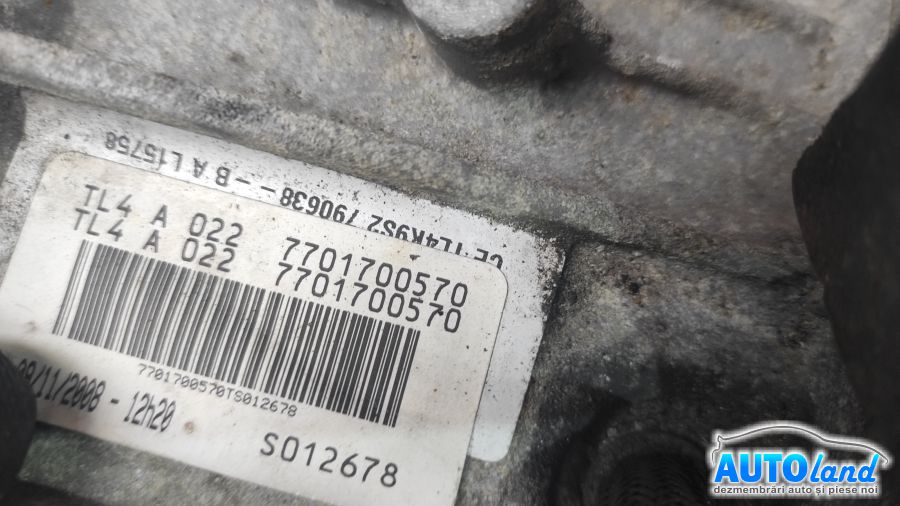 Cutie de Viteza Manuala RENAULT MEGANE II (BM0/1_,CM0/1_) 2002-2025 Cod 7701700570