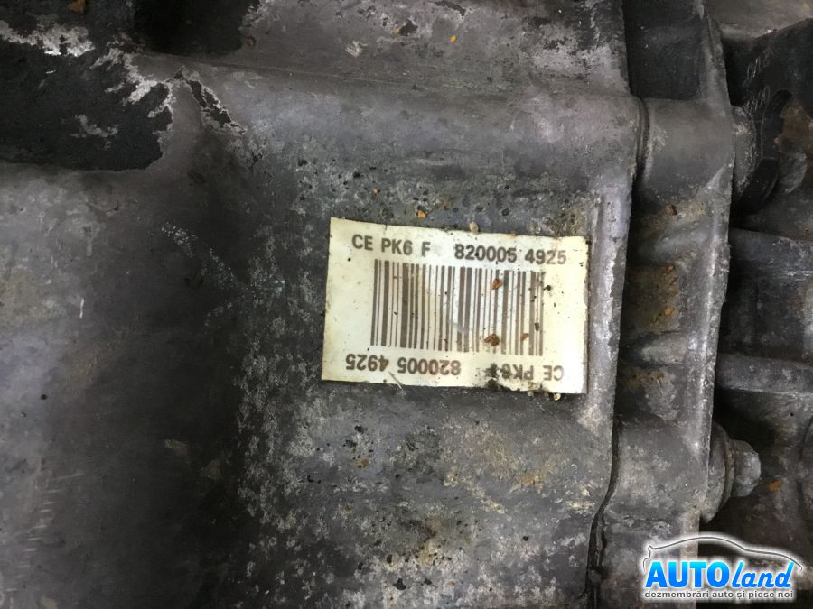 Cutie de Viteza Manuala RENAULT MEGANE II (BM0/1_,CM0/1_) 2002-2025 Cod 8200054925