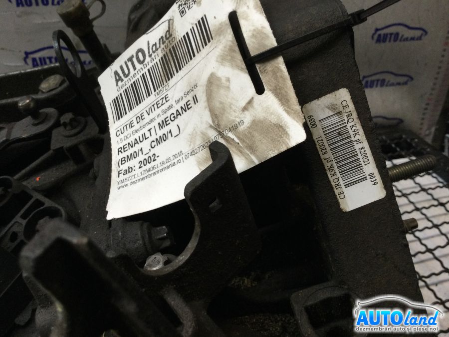 Cutie de viteza manuala RENAULT MEGANE II (BM0/1_,CM0/1_) 2002-2025 Cod 8200133311