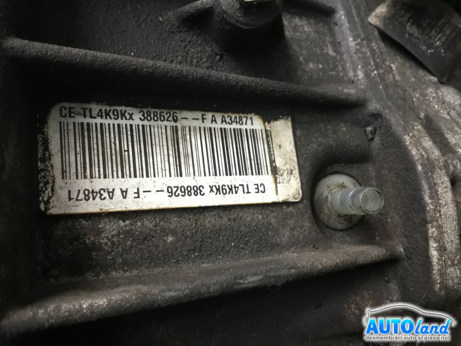 Cutie de Viteza Manuala RENAULT MEGANE II (BM0/1_,CM0/1_) 2002-2025 Cod TL4K9K