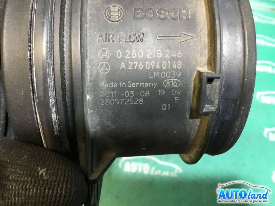 Debitmetru de Aer MERCEDES-BENZ M-CLASS (166) 2011-2025 Cod A2760940148