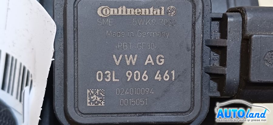 Debitmetru de Aer SEAT TOLEDO IV (KG3) 2012-2019 Cod 03L906461