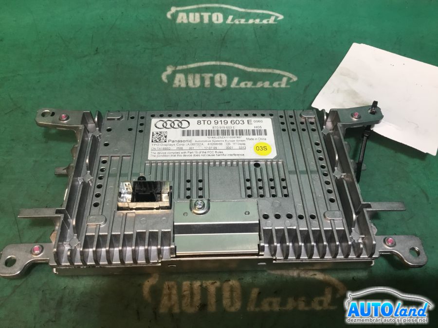 Display AUDI A4 (8K2) 2007-2025 Cod 8T0919603E