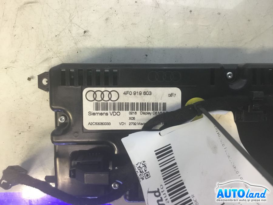 Display AUDI Q7 (4L) 2006-2025 Cod 4F0919603