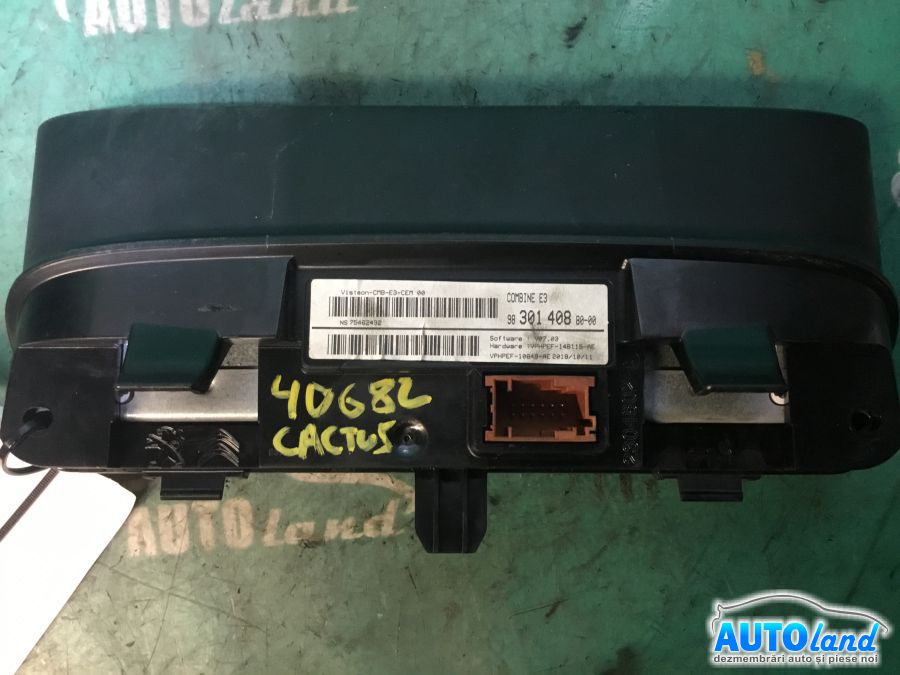 Display CITROEN C4 Cactus (Phase II, 2018) 2018-2025 Cod 9830140880