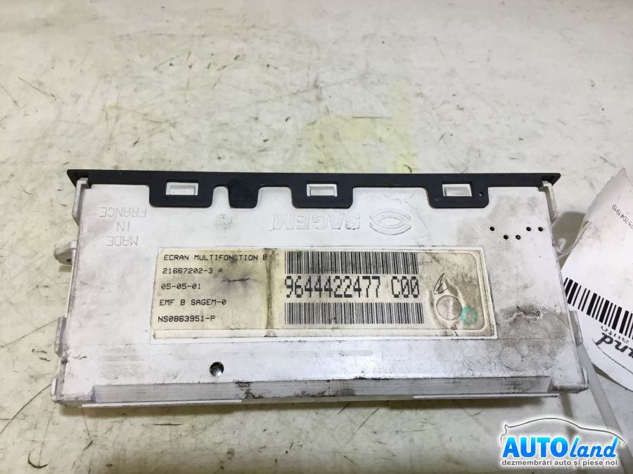 Display CITROEN C5 (DC_) 2001-2004