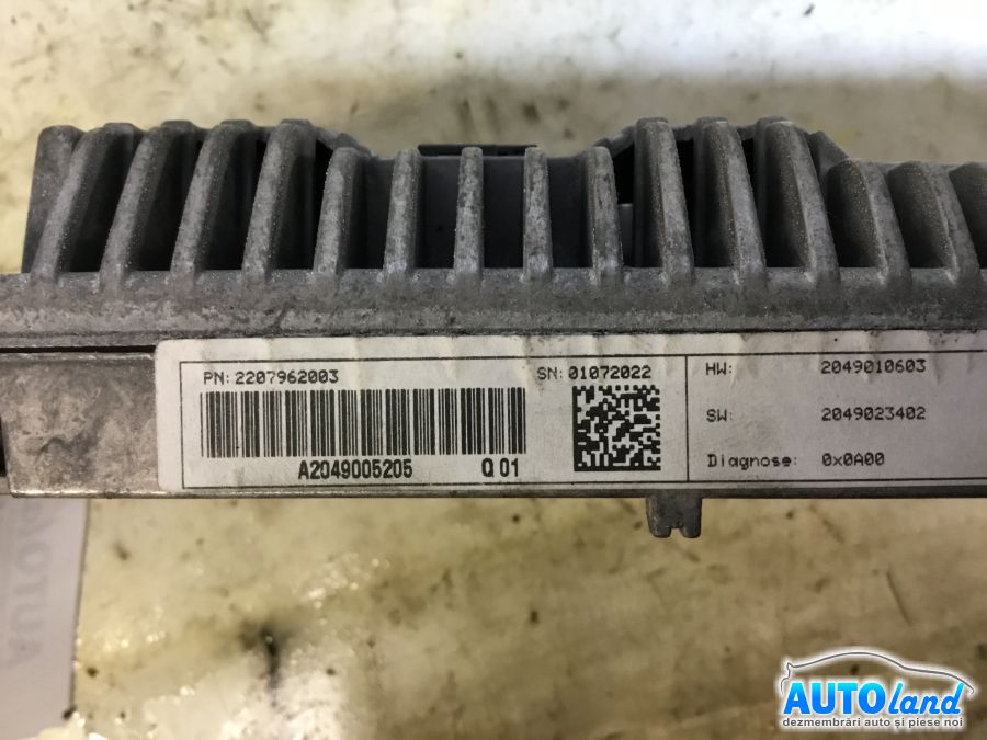 Display MERCEDES-BENZ C-CLASS (W204) 2007-2025 Cod A2049005205