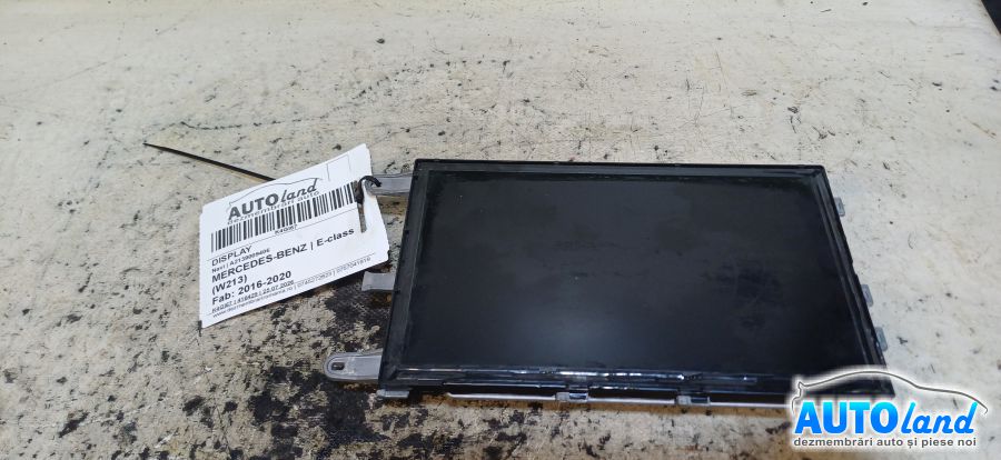 Display MERCEDES-BENZ E-class (W213) 2016-2020 Cod A2139009406