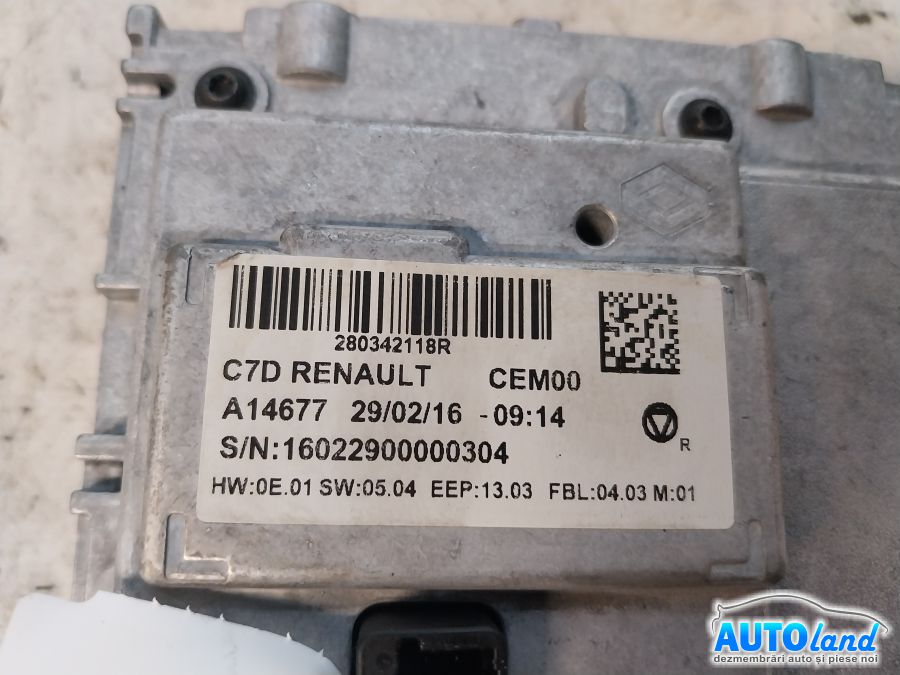 Display RENAULT KADJAR 2015-2026 Cod 280342118R