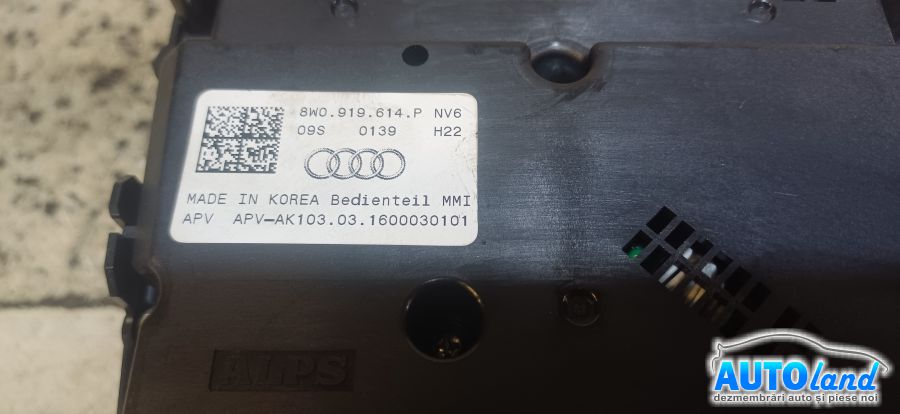 Diverse AUDI A4 Avant (B9 8W) 2015-2018 Cod 8W0919614P
